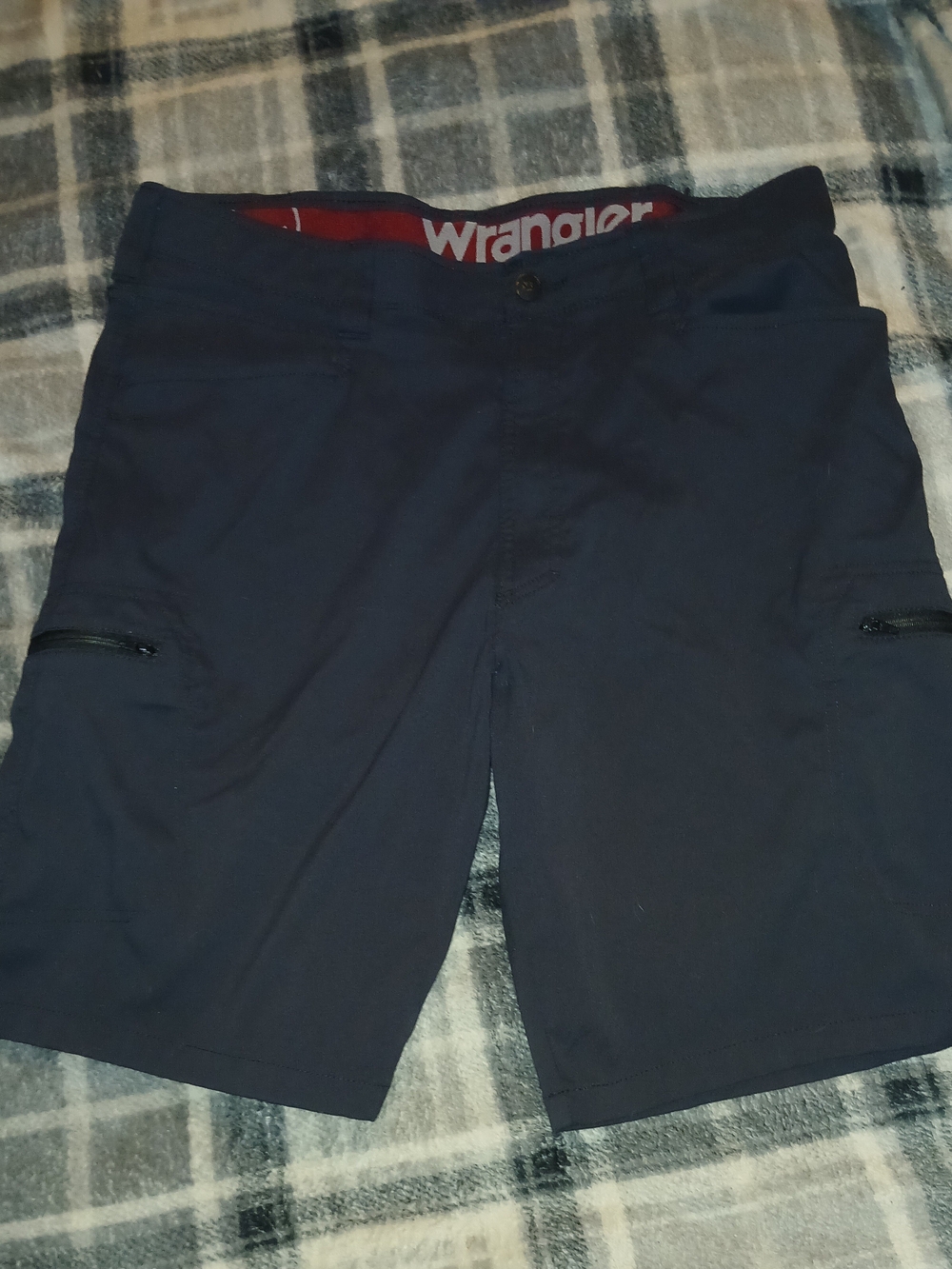 Wrangler Men's Navy Cargo Shorts